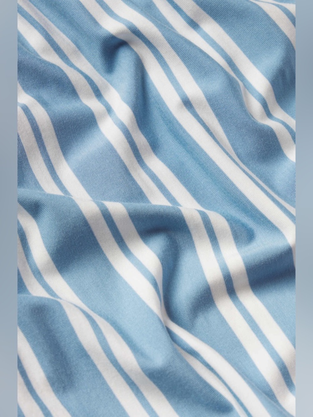 Lake Pajamas Daydream Pants & TopSet in Serene Blue Stripe- Size Medium - Picture 2 of 12